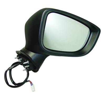 Rareelectrical - New Right Mirror Compatible With Mazda 3 G Gs Gx Sedan 2.0L 2014 2015 2016 Ma1321180 Bhn9-69-1N1 - Image 1