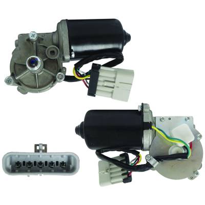 Rareelectrical - New Front Wiper Motor Compatible With International 1990 1991 1992 1993 1994 1995 1996 1997 1998 - Image 4