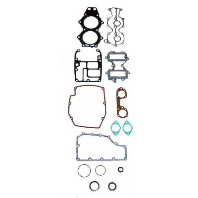 New Powerhead Gasket Kit Compatible With Johnson/Evinrude 2 Cyl 55 Hp 2 Cyl 3.187 Bore Looper 50 Hp