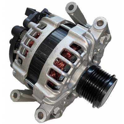 Rareelectrical - New 140A Regular Wheel 6 Groove Cw Alternator Compatible With Volkswagen Golf Base Hatchback 2016 By - Image 2