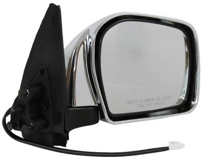 New Rh Door Mirror Compatible With Toyota 01-04 Tacoma Chrome Power W/O Heat 70039T Ty36er To1321159