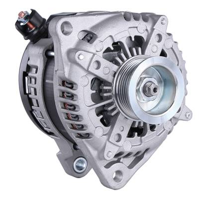 Rareelectrical - New 240A Regular Wheel 6 Groove Cw Alternator Compatible With Ford F-150 Ssv Crew Extended Cab - Image 2
