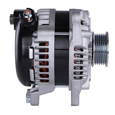 New 240A Regular Wheel 6 Groove Cw Alternator Compatible With Ford F-150 Xlt Lariat Platinum Xl King