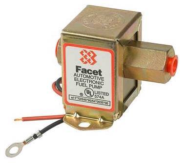 New 12V Facet Solid State Fuel Pump Compatible With John Deere All Carbureted Engines Ah65307