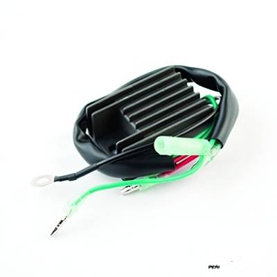 New Rectifier , Regulator Compatible With Yamaha 2 Stroke 10 Spline 30 Hp 3 Cyl 2 Stroke 10 Spline
