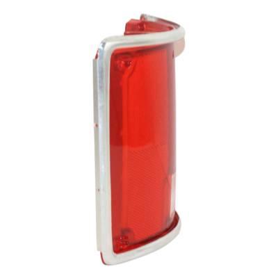 Rareelectrical - New  Halogen Tail Light Left Lens Compatible With Chevrolet Blazer Custom Deluxe Sport Utility 2 - Image 3