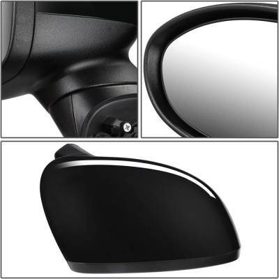 Rareelectrical - New Right Mirror Compatible With Kia Rio Ex Lx Sx Sedan 4-Door 1.6L 2014 2015 2016 2017 By Part - Image 3