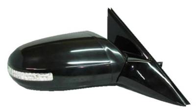 New Right Passenger Side Door Mirror Compatible With 09-11 Nissan Maxima Power Signal Lamp
