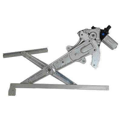 RAREELECTRICAL - New Front Left Window Regulator Compatible With Honda Civic Ex Ex-L Lx Si Coupe 2-Door 1.8L 2.4L - Image 2