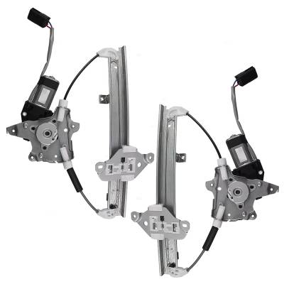 Rareelectrical - New Window Regulator With Motor Compatible With Nissan Altima 2007 2008 2009 2010 2011 2012 By Part - Image 3