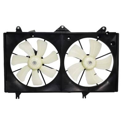 Rareelectrical - New Cooling Fan Compatible With Toyota Camry 2.4L 2004-2006 By Part Numbers 16361-03071 1636103071 - Image 2