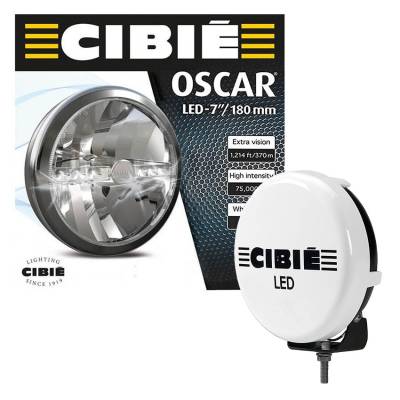 RAREELECTRICAL - New Cibie Oscar Led 7 Inch Full Black Auxiliary Light Compatible With Various Cars 45304 45304 - Image 4