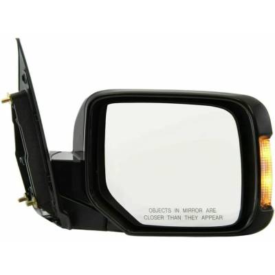 Rareelectrical - New Right Mirror Compatible With Honda Pilot Ex-L Sport Utility 4 Door 3.5L 2009 2010 2011 2012 2013 - Image 2