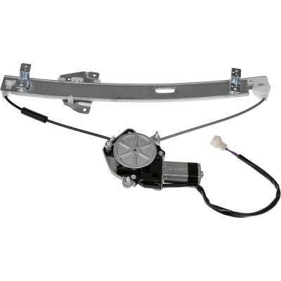 Rareelectrical - New Window Regulator With Motor Compatible With Mitsubishi Galant 1999 2000 2001 2002 2003 By Part - Image 2