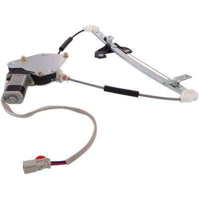 Rareelectrical - New Window Regulator With Motor Compatible With Honda Civic 2001 2002 2003 2004 2005 By Part Numbers - Image 3
