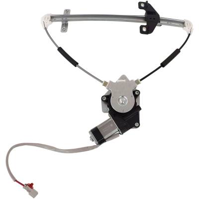 Rareelectrical - New Window Regulator With Motor Compatible With Honda Civic 2001 2002 2003 2004 2005 By Part Numbers - Image 5
