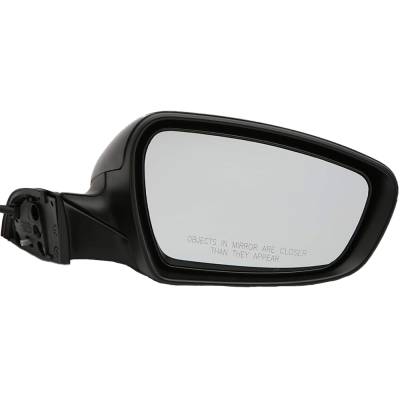 Rareelectrical - New Right Mirror Compatible With Kia Forte Forte5 Lx S Hatchback Sedan 4-Door 2.0L 2017 2018 By Part - Image 1