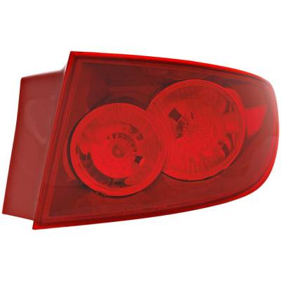 Rareelectrical - New Right Tail Lights Compatible With Mazda 3 2.0L 2.3L 2004 2005 2006 By Part Numbers Ma2801119 - Image 2