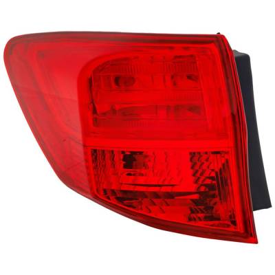 Rareelectrical - New Left Tail Lights Compatible With Acura Rdx 3.5L 2013 2014 2015 By Part Numbers Ac2804102 - Image 2