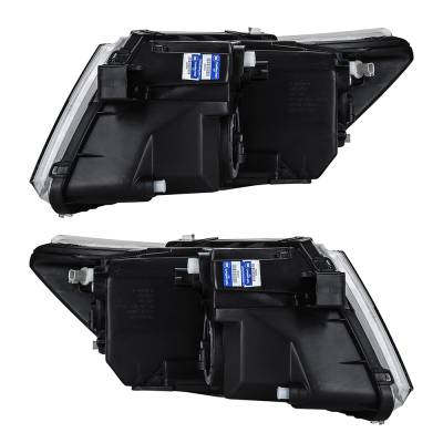 Rareelectrical - New Pair Of Halogen Headlights Compatible With Dodge Journey Avp Express 2009 2010 2011 2012 2013 - Image 1