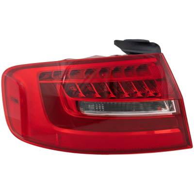 Rareelectrical - New Left Tail Lights Compatible With Audi A4 Quattro A4 S4 2.0L 3.0L 2013 2014 2015 2016 By Part - Image 1