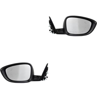Rareelectrical - New Pair Of Mirror Compatible With Honda Accord 2018 2019 2020 2021 By Ho1321329 Ho1320329 4701161 - Image 1