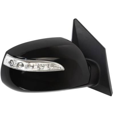 Rareelectrical - New Right Mirror Compatible With Hyundai Tucson Fuel Cell Sport Utility 4 Door 2010 2011 2012 2013 - Image 2