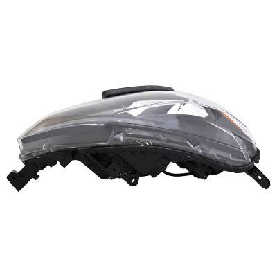 Rareelectrical - New Right Side Headlights Compatible With Nissan Sentra Sl Sedan Plastic Led Bulb High And Low Beam - Image 5