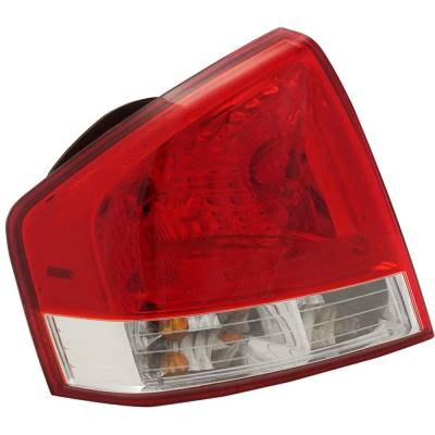 Rareelectrical - New Left Tail Lights Compatible With Kia Spectra 2.0L 2007 2008 By Part Numbers Ki2800132 Repk730108 - Image 1