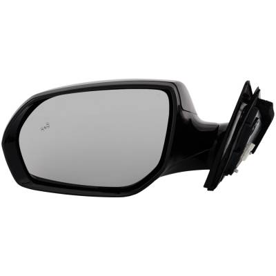 New Left Mirror Compatible With Hyundai Santa Fe Santa Fe Xl 3.3L 2013-2015 By Part Numbers