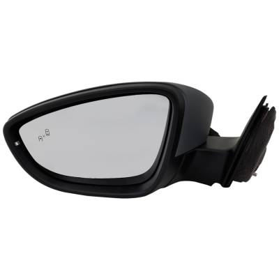 Rareelectrical - New Left Mirror Compatible With Volkswagen Passat 1.8L 2.0L 3.6L 2016-2019 By Part Numbers Vw1320165 - Image 1