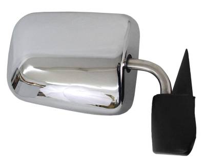 Rareelectrical - New Rh Door Mirror Compatible With Dodge 97 Ram 1500 2500 3500 4000 Power W/O Heat 4675570Ab - Image 4