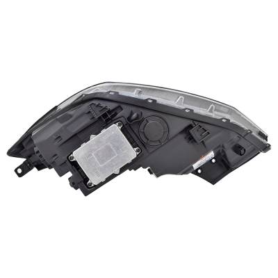 Rareelectrical - New Right Side Headlights Compatible With Hyundai Tucson Limited Led Bulb High Low Bea Clear Lens - Image 1