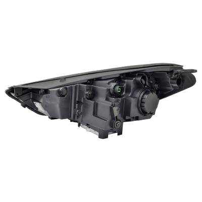 Rareelectrical - New Right Side Headlights Compatible With Hyundai Tucson Limited Led Bulb High Low Bea Clear Lens - Image 3