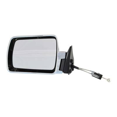 Rareelectrical - New Left Mirror Compatible With Jeep Cherokee Comanche Wagoneer 1984 1985 1986 1987 1988 1989 1990 - Image 2