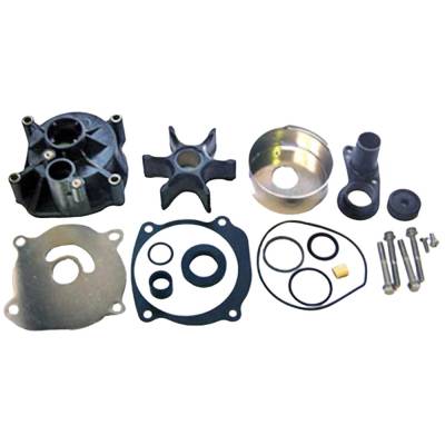 New Water Pump Kit Complete Compatible With Johnson/Evinrude 4 Cyl 3.500 Bore Cross Flow 100 Hp 4