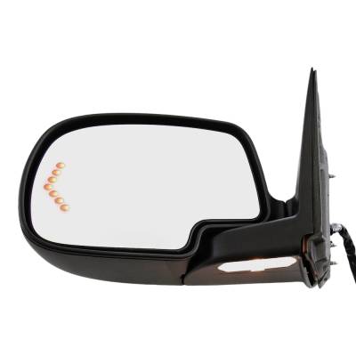 Rareelectrical - New Left Mirror Compatible With Cadillac Chevrolet Gmc 2003 2005 2007 By Part Numbers Gm1320373 - Image 2