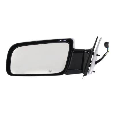Rareelectrical - New Left Mirror Compatible With Chevrolet Gmc Cadillac 1988 1989 1990 1991 1992 1993 1994 1995 1996 - Image 2