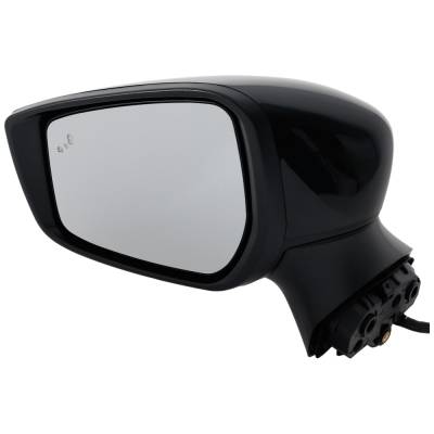 Rareelectrical - New Left Mirror Compatible With Nissan Versa 1.6L 2020-2022 By Part Numbers Ni1320323 963025Ee9a-Pfm - Image 3