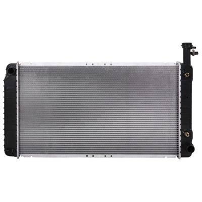 Rareelectrical - New Radiator Compatible With Chevrolet Audi Express 2004 2005 2006 2007 2008 By Part Numbers - Image 2