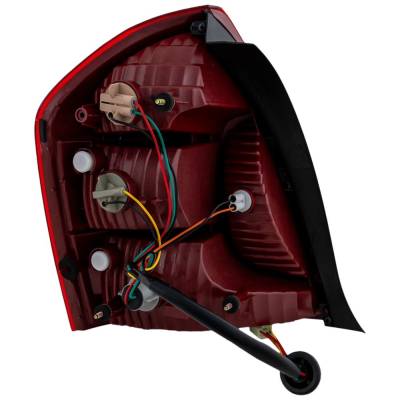 Rareelectrical - New Right Tail Lights Compatible With Hyundai Accent 1.6L 2006 2007 2008 2009 2010 2011 By Part - Image 5