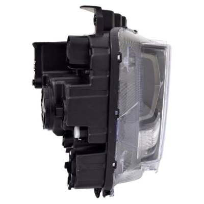 Rareelectrical - New Right Side Headlights Compatible With Hyundai Santa Fe Limited Led Bulb High Low Bea Clear Lens - Image 4
