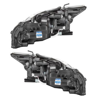 Rareelectrical - New Pair Of Headlights Compatible With Lexus Ct200h Base 2011 2012 2013 2014 2015 2016 2017 By Part - Image 1