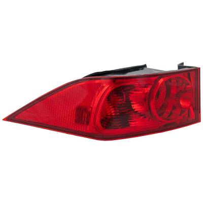 Rareelectrical - New Left Tail Lights Compatible With Acura Tsx 2.4L 2004 2005 By Part Numbers Ac2818105 A730116 - Image 2