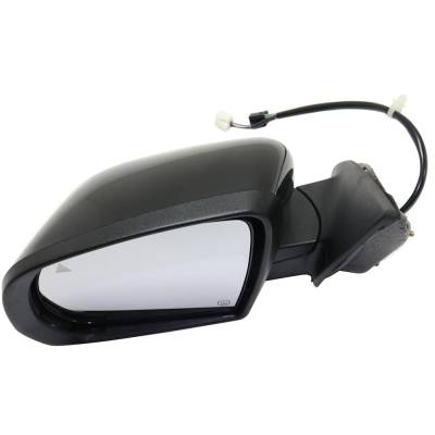Rareelectrical - New Left Mirror Compatible With Jeep Cherokee 2.4L 3.2L 2014-2017 By Part Numbers Ch1320430 - Image 4