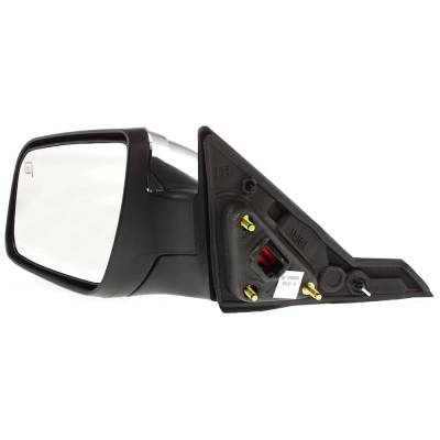 New Left Mirror Compatible With Ford Mercury Taurus Sable 3.5L 2008-2008 By Part Numbers Fo1320312