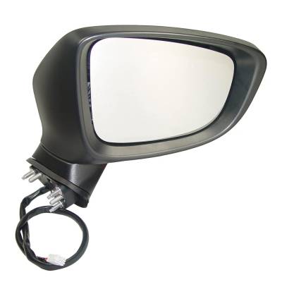Rareelectrical - New Right Mirror Compatible With Mazda 6 Grand Touring Sedan 4 Door 2.5L 2014 2015 2016 By Part - Image 1
