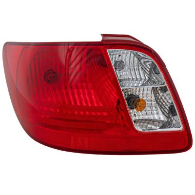 Rareelectrical - New Left Tail Lights Compatible With Kia Rio5 1.6L 2006 2007 2008 2009 2010 2011 By Part Numbers - Image 1