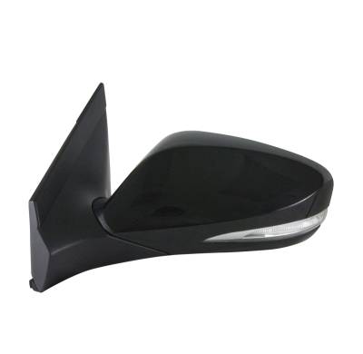 New Lh Door Mirror Compatible With Hyundai 12-13 Accent Power Heated W/Signal Hy1320183