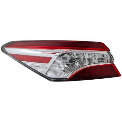 Rareelectrical - New Left Tail Lights Compatible With Toyota Camry 2.5L 3.5L 2018 2019 2020 By Part Numbers To2804136 - Image 1